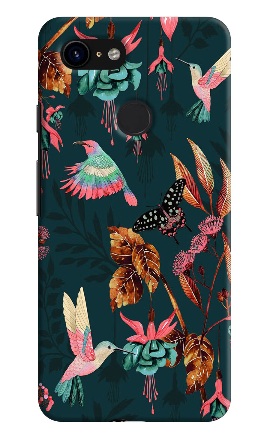 Birds Google Pixel 3 Back Cover, Hard case