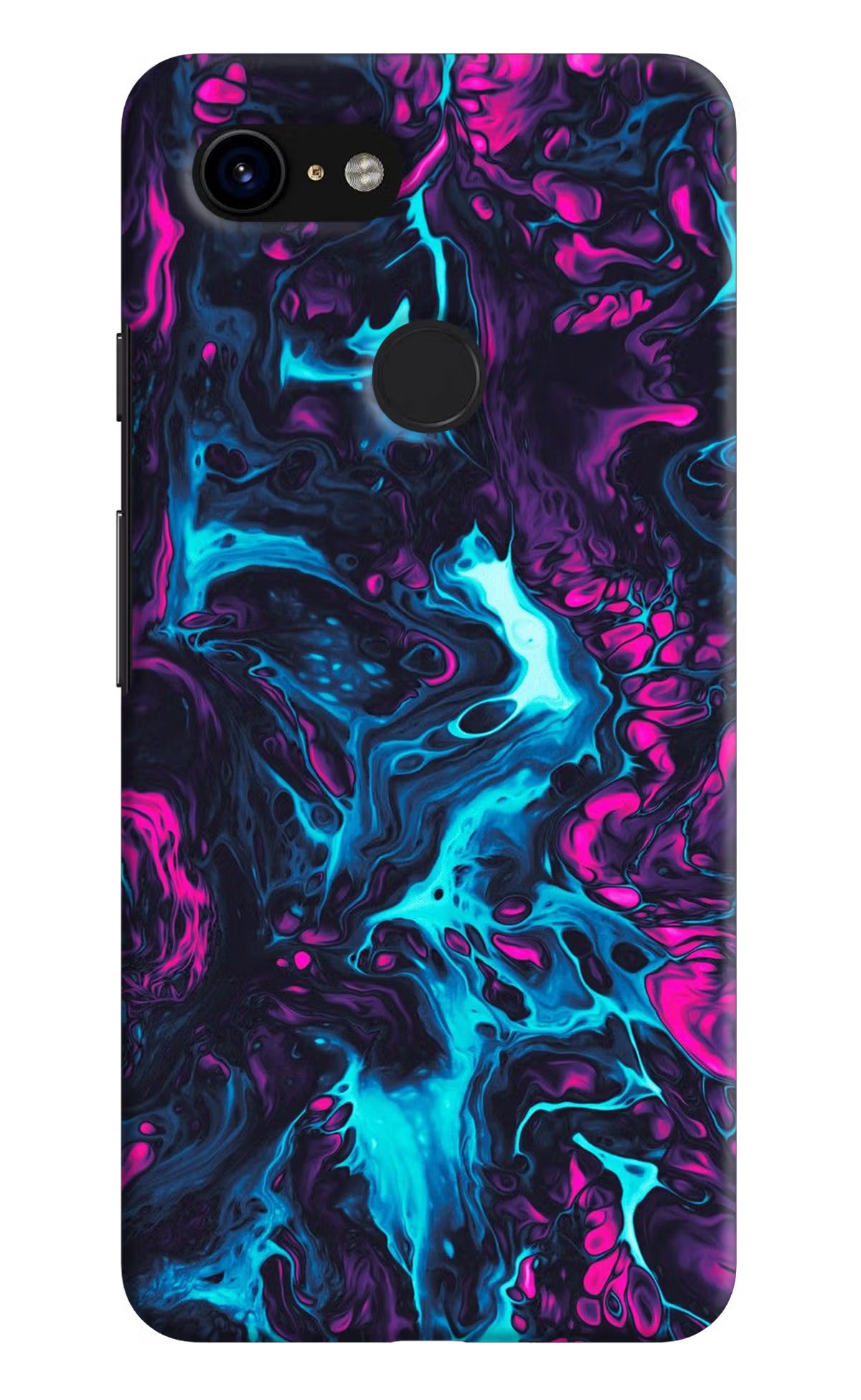 Abstract Google Pixel 3 Hard Case Back Cover by Casekaro