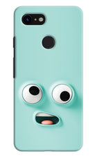 Funny Cartoon Google Pixel 3 Hard Case Back Cover by Casekaro