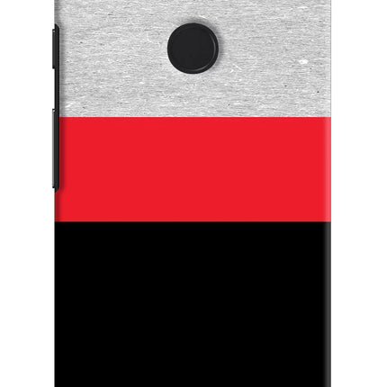 Tri Color Pattern Google Pixel 3 Hard Case Back Cover by Casekaro