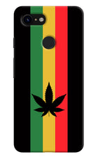 Weed Flag Google Pixel 3 Hard Case Back Cover by Casekaro