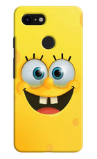 Sponge 1 Google Pixel 3 Hard Case Back Cover by Casekaro