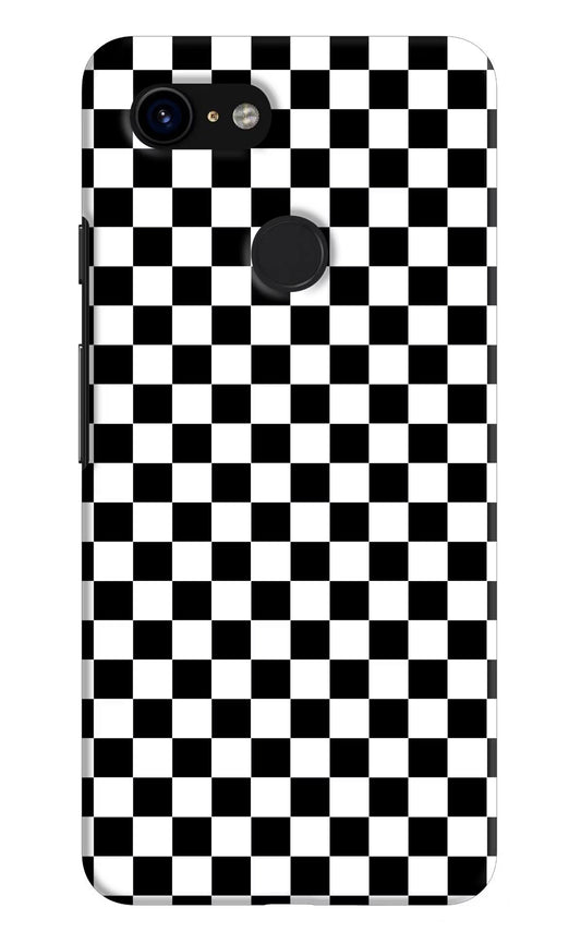 Chess Board Google Pixel 3 Hard Case Back Cover by Casekaro