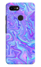 Glitter Google Pixel 3 Hard Case Back Cover by Casekaro