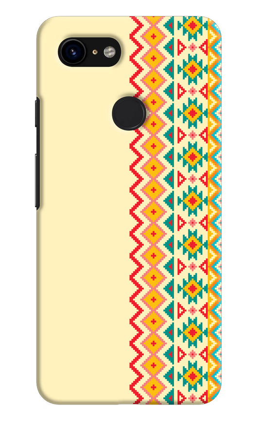 Ethnic Seamless Google Pixel 3 Hard Case Back Cover by Casekaro