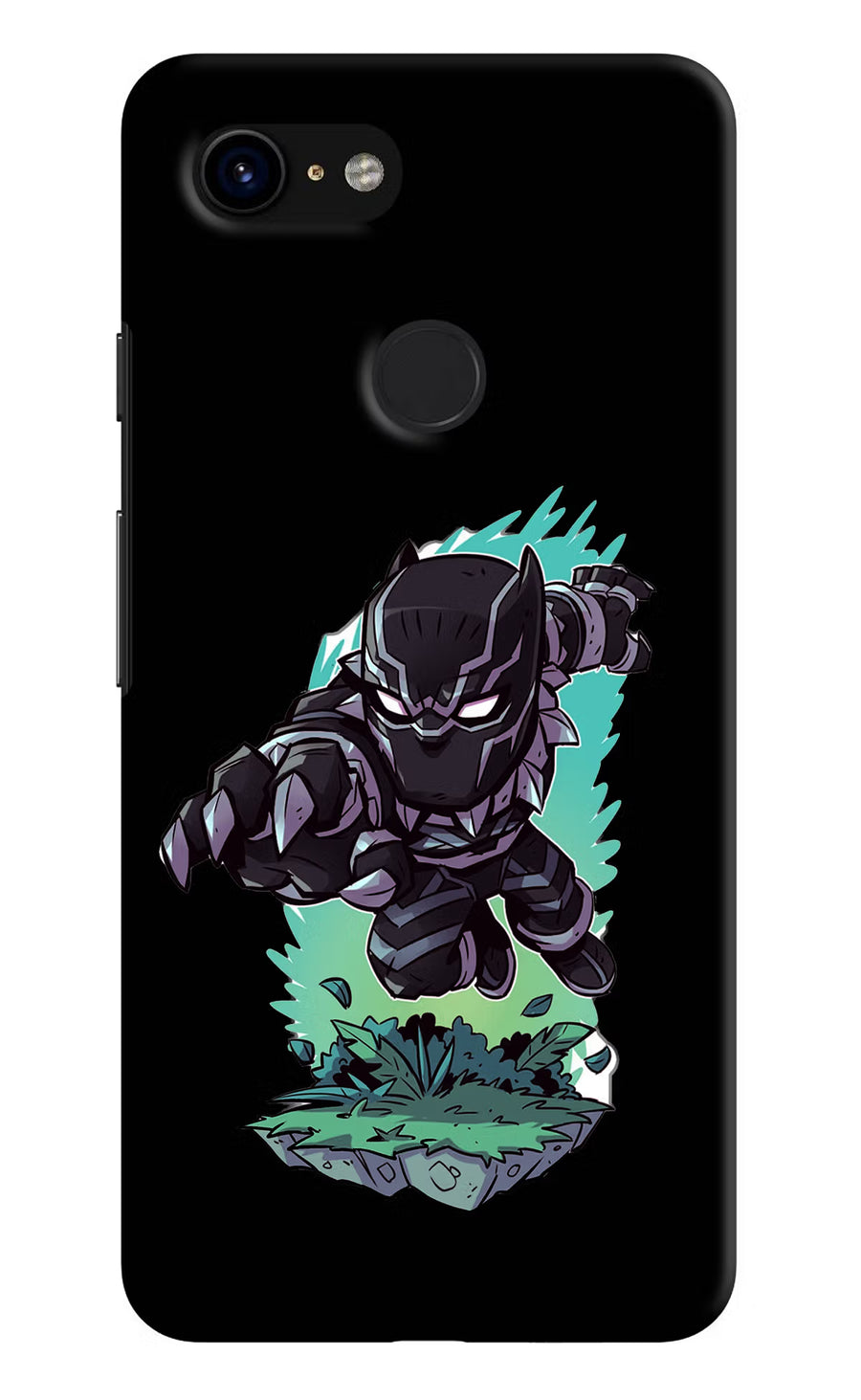 Black Panther Google Pixel 3 Back Cover, Hard case