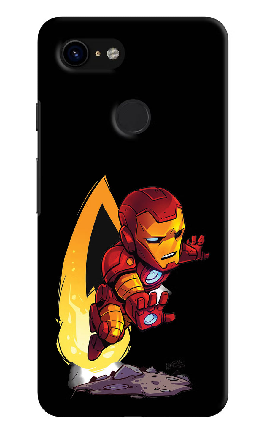 IronMan Google Pixel 3 Back Cover, Hard case