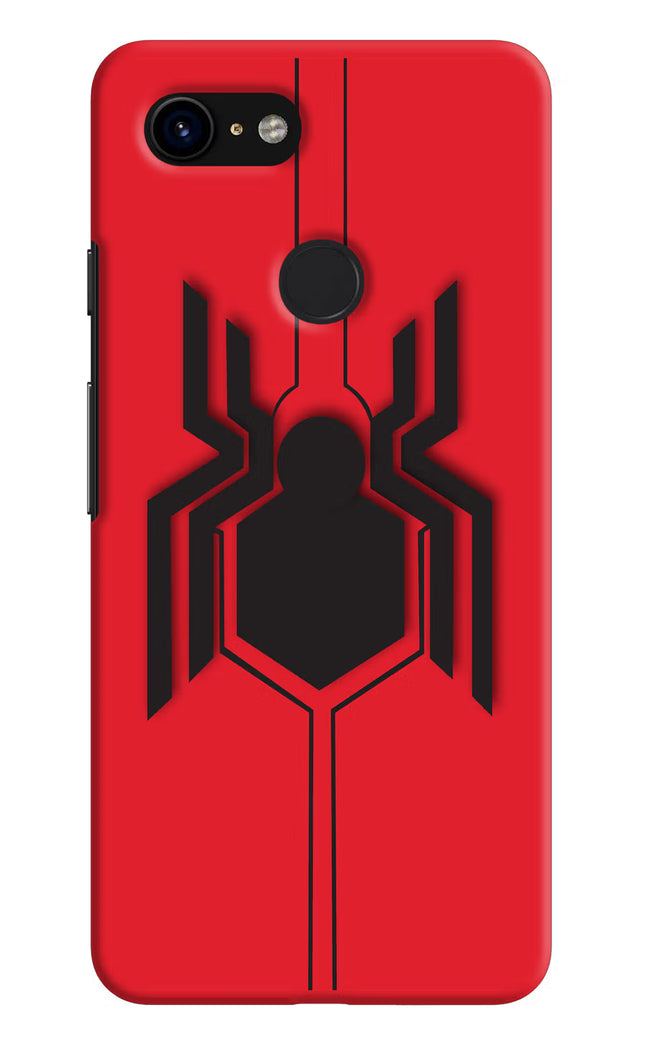 Spider Google Pixel 3 Hard Case Back Cover by Casekaro