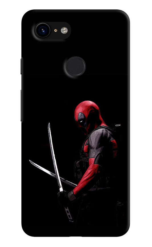 Deadpool Google Pixel 3 Hard Case Back Cover by Casekaro
