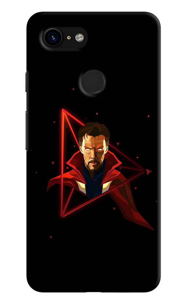 Doctor Ordinary Google Pixel 3 Hard Case Back Cover by Casekaro
