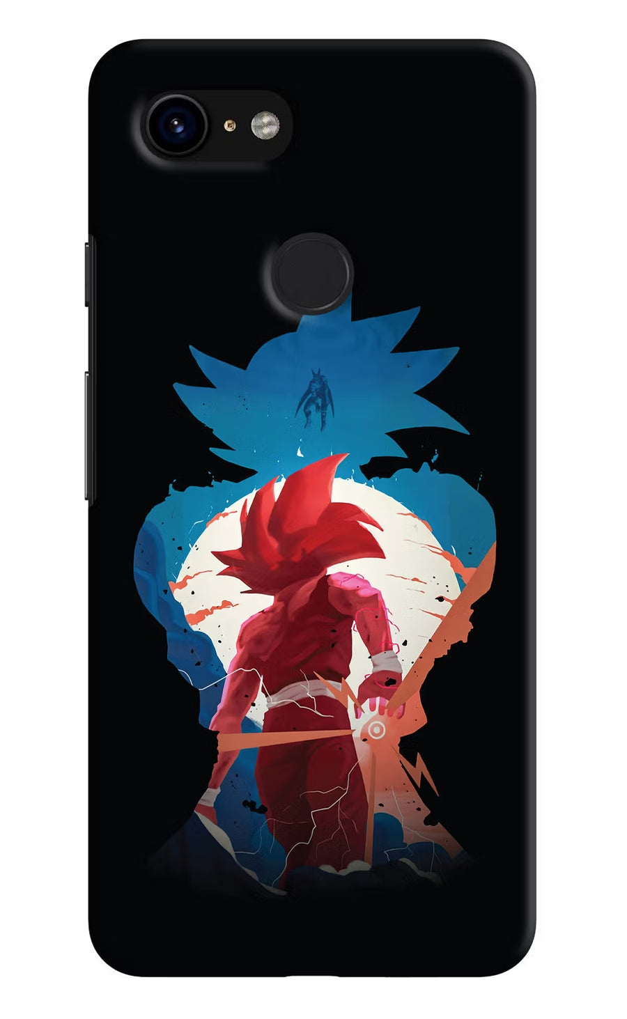 Goku Google Pixel 3 Back Cover, Hard case