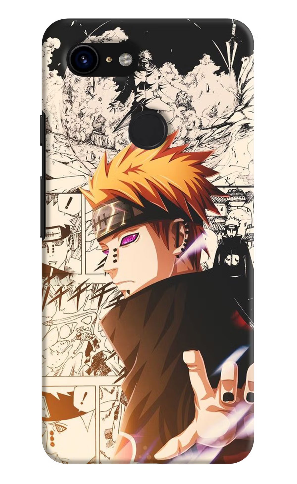 Pain Anime Google Pixel 3 Hard Case Back Cover by Casekaro