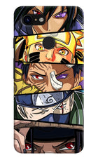 Naruto Character Google Pixel 3 Hard Case Back Cover by Casekaro