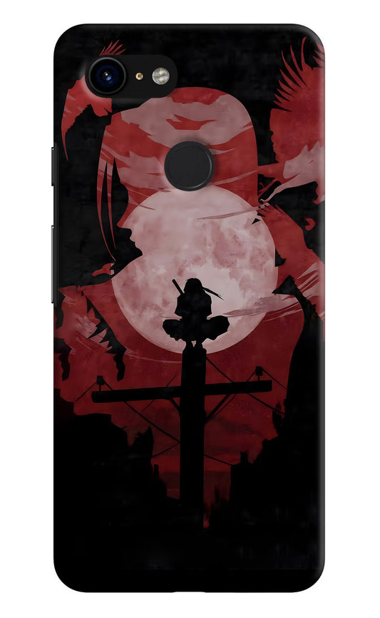 Naruto Anime Google Pixel 3 Hard Case Back Cover by Casekaro
