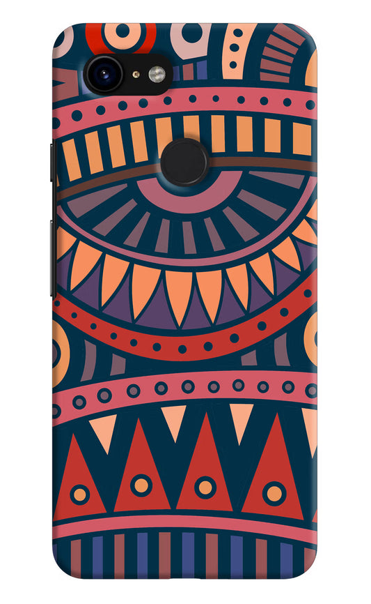 African Culture Design Google Pixel 3 Hard Case Back Cover by Casekaro