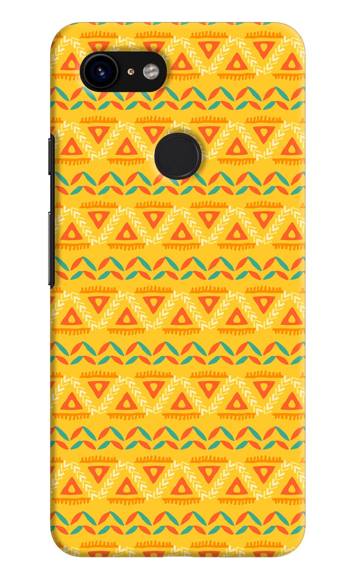 Tribal Pattern Google Pixel 3 Hard Case Back Cover by Casekaro