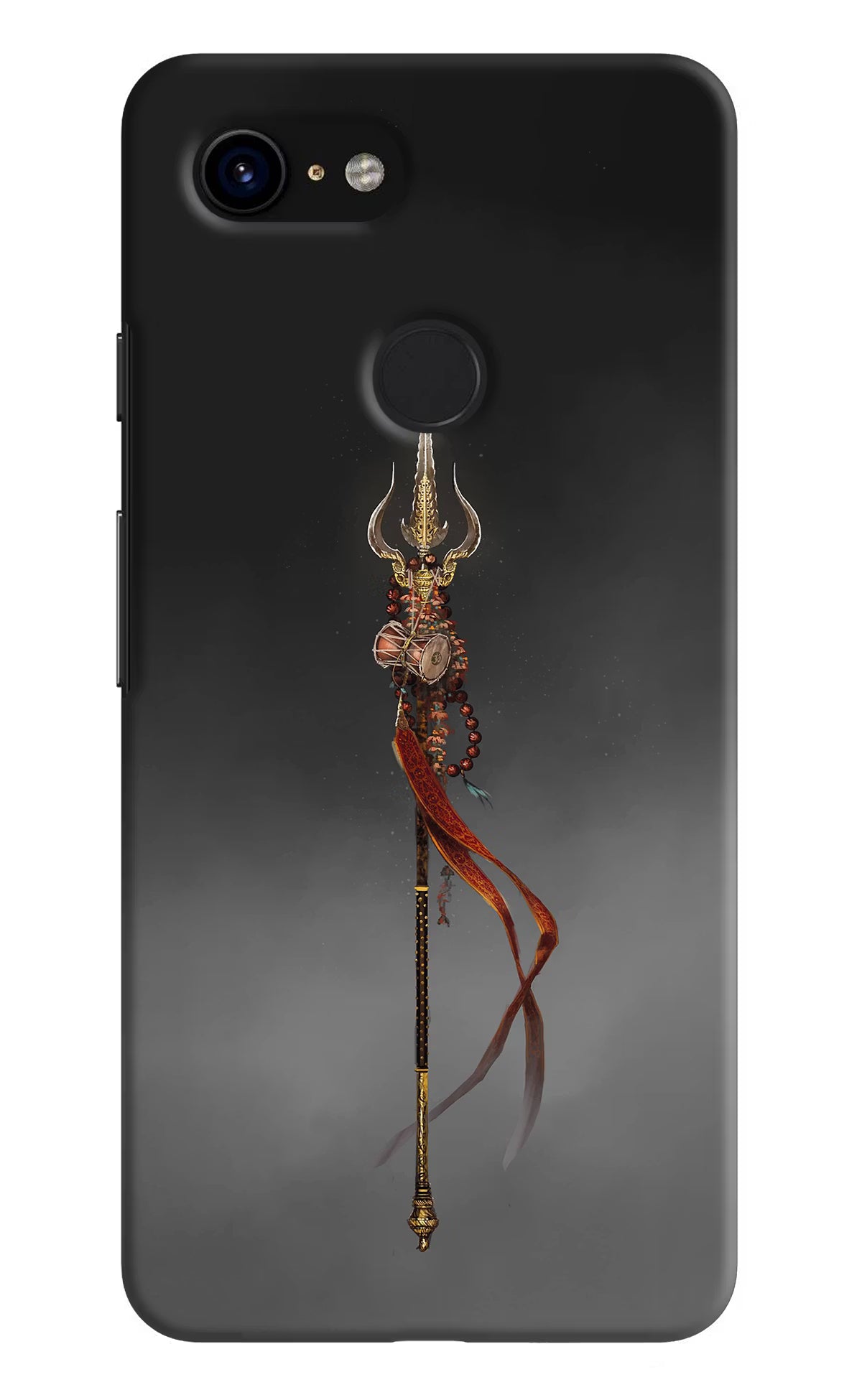 Shiv Trishul Google Pixel 3 Hard Case Back Cover by Casekaro