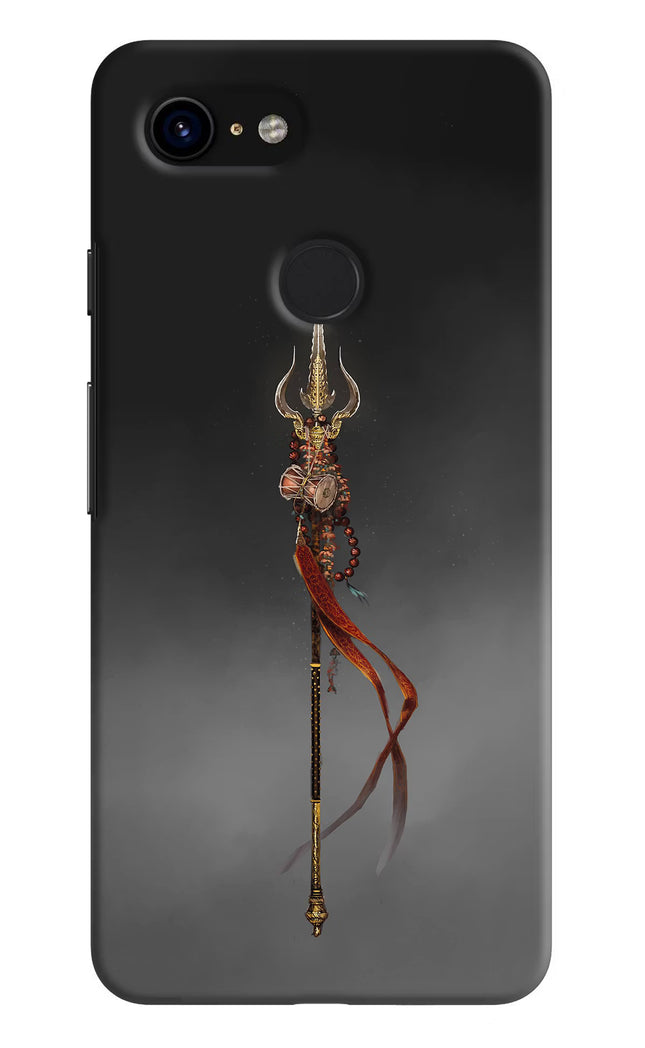 Shiv Trishul Google Pixel 3 Hard Case Back Cover by Casekaro