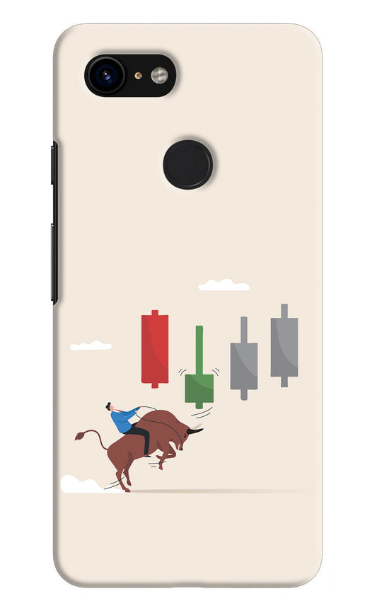 Bull Trading Momentum Google Pixel 3 Back Cover