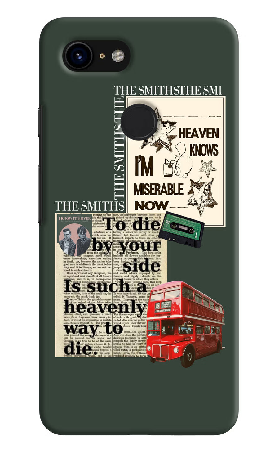 The Smiths Google Pixel 3 Back Cover, Hard case