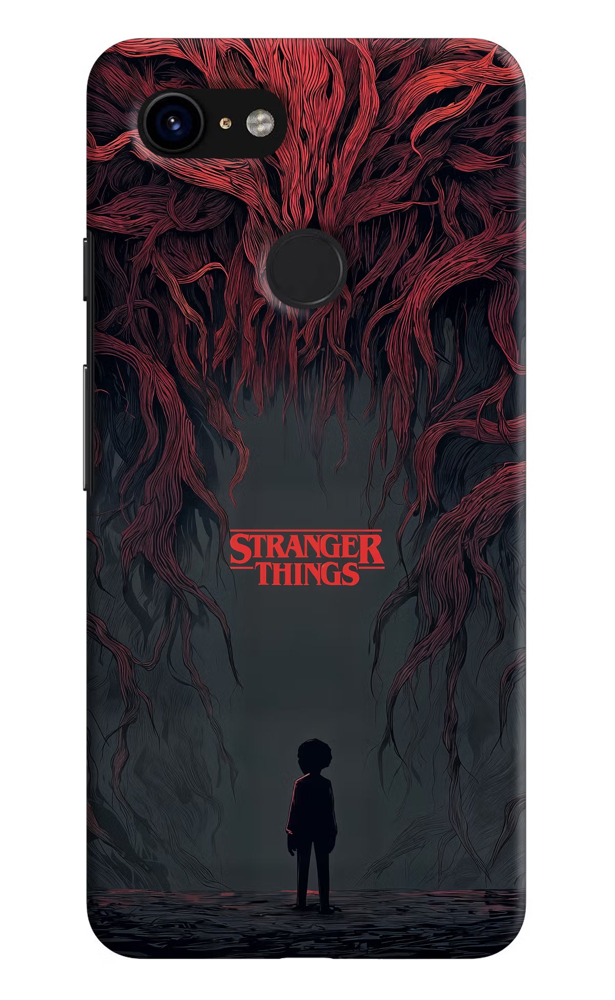 Ordinary Things Dark Side Google Pixel 3 Hard Case Back Cover by Casekaro