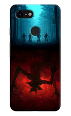 Ordinary Things Downside Up Google Pixel 3 Hard Case Back Cover by Casekaro