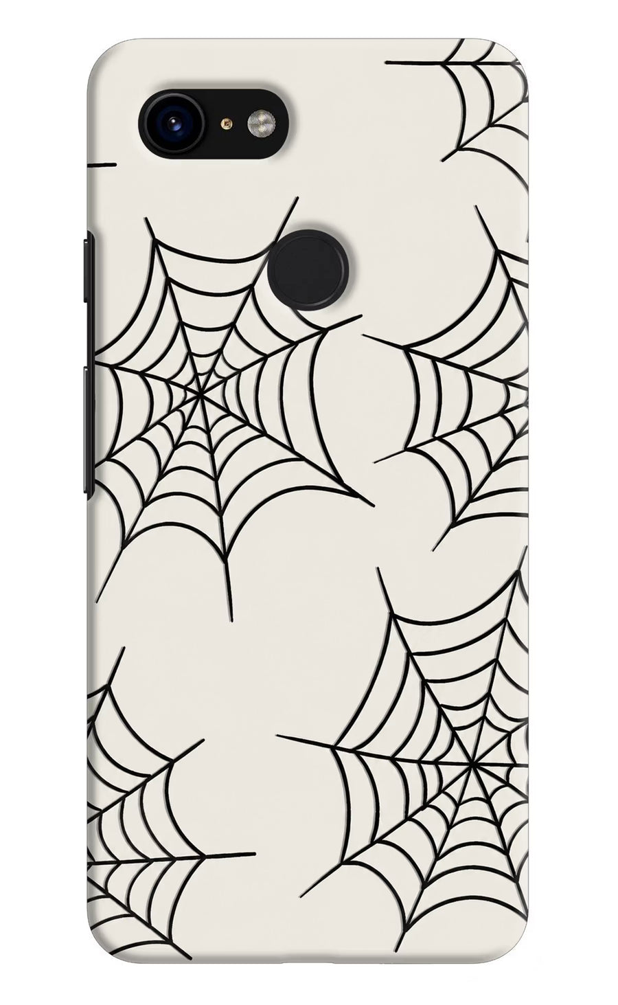 Spider Web Google Pixel 3 Back Cover, Hard case