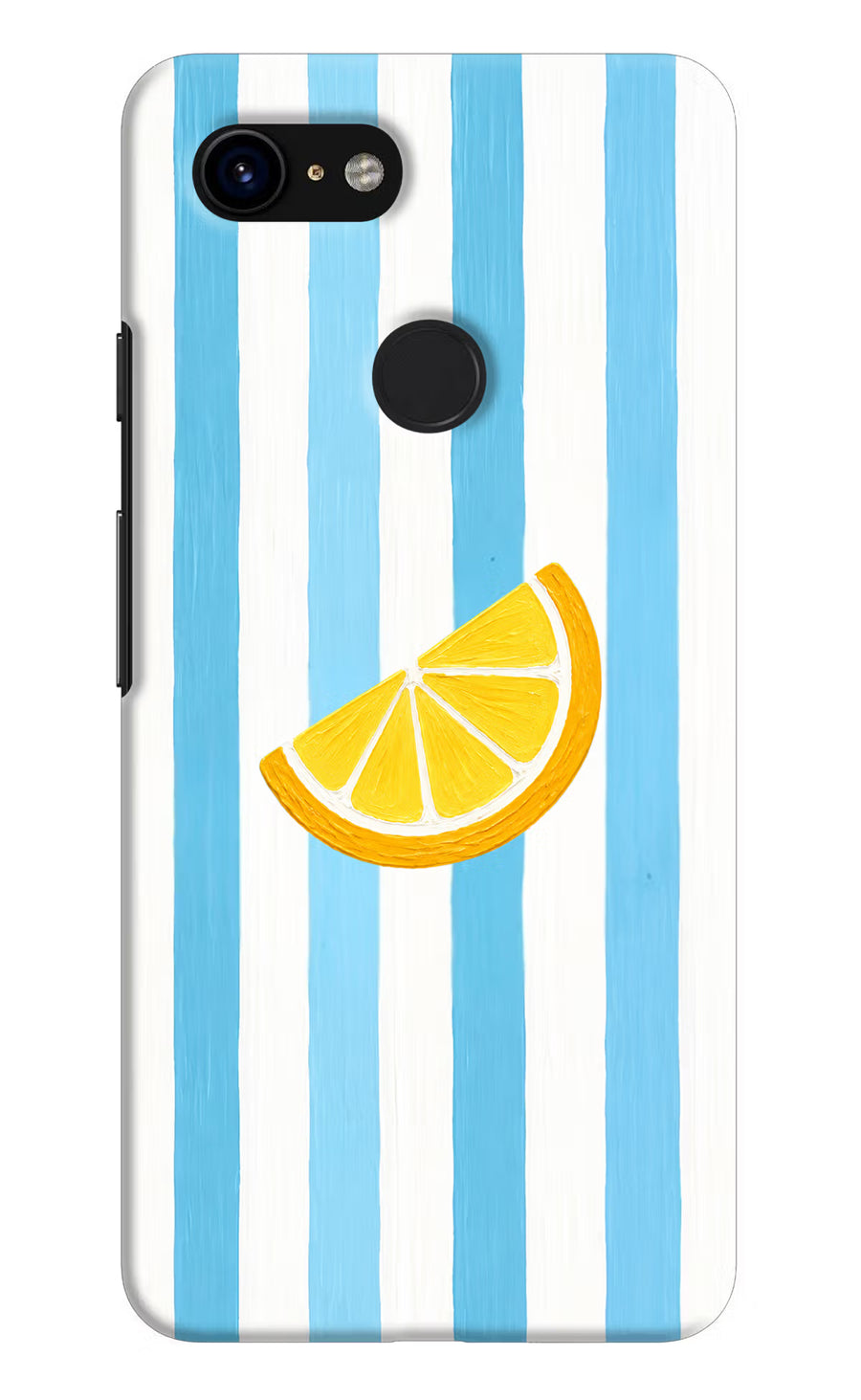 Summer Lemon Google Pixel 3 Back Cover, Hard case