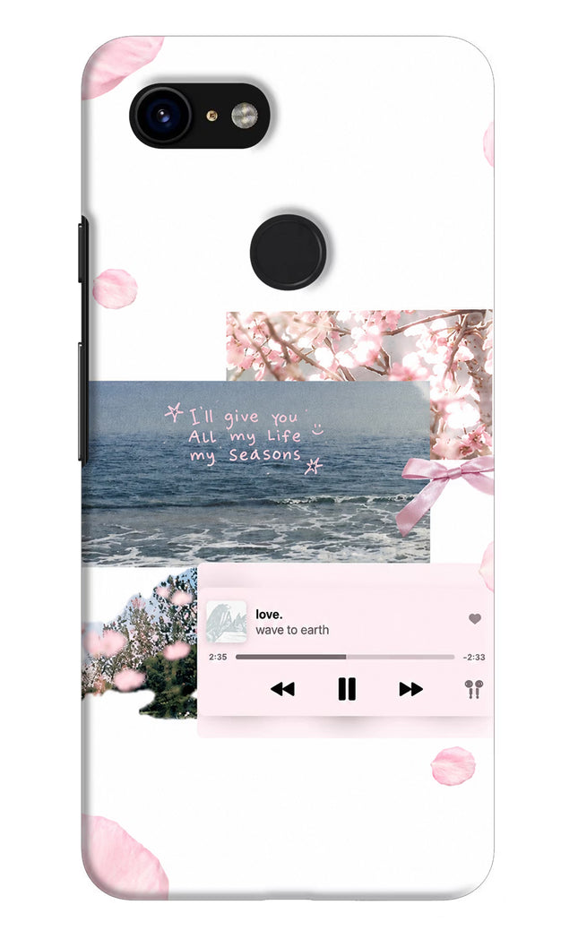 Wave to earth Google Pixel 3 Hard Case Back Cover by Casekaro