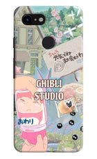 Studio Ghibli Google Pixel 3 Hard Case Back Cover by Casekaro
