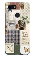 Cookie Google Pixel 3 Hard Case Back Cover by Casekaro