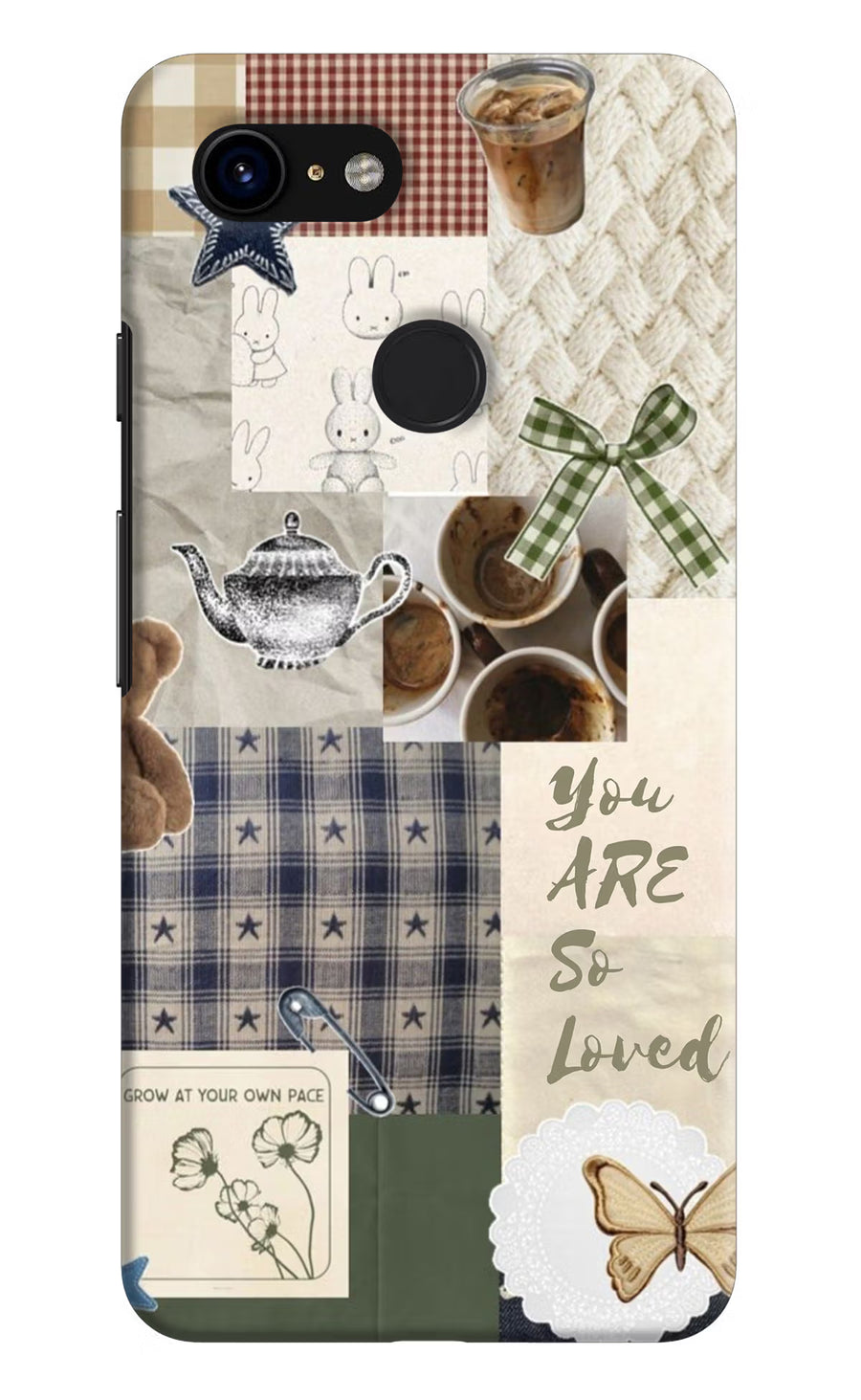 Cookie Google Pixel 3 Back Cover, Hard case