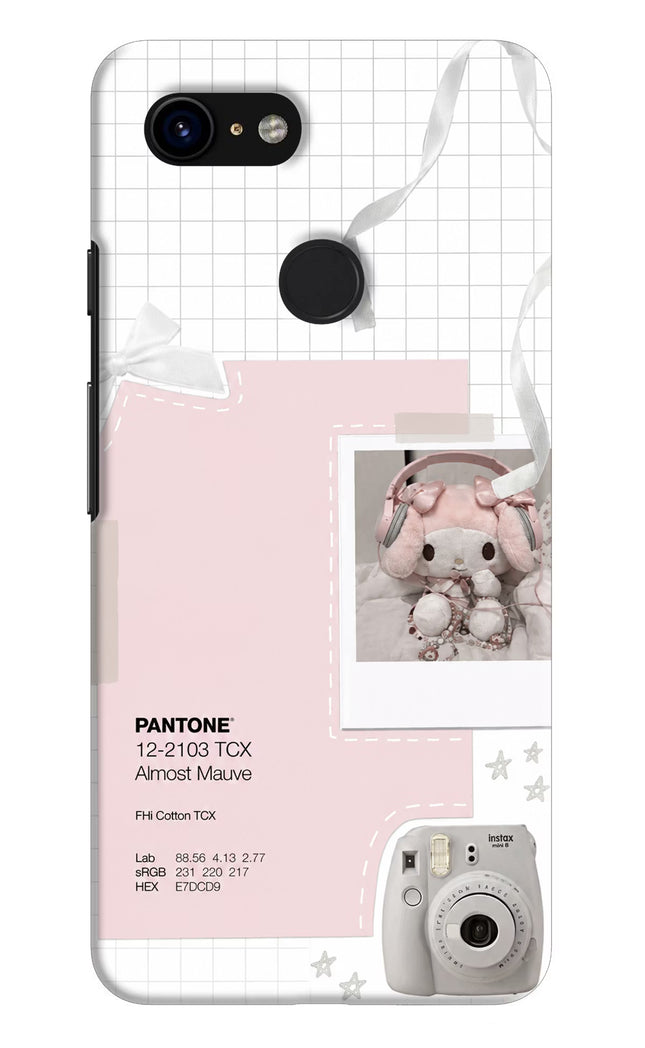 Pantone Asthetic Google Pixel 3 Hard Case Back Cover by Casekaro