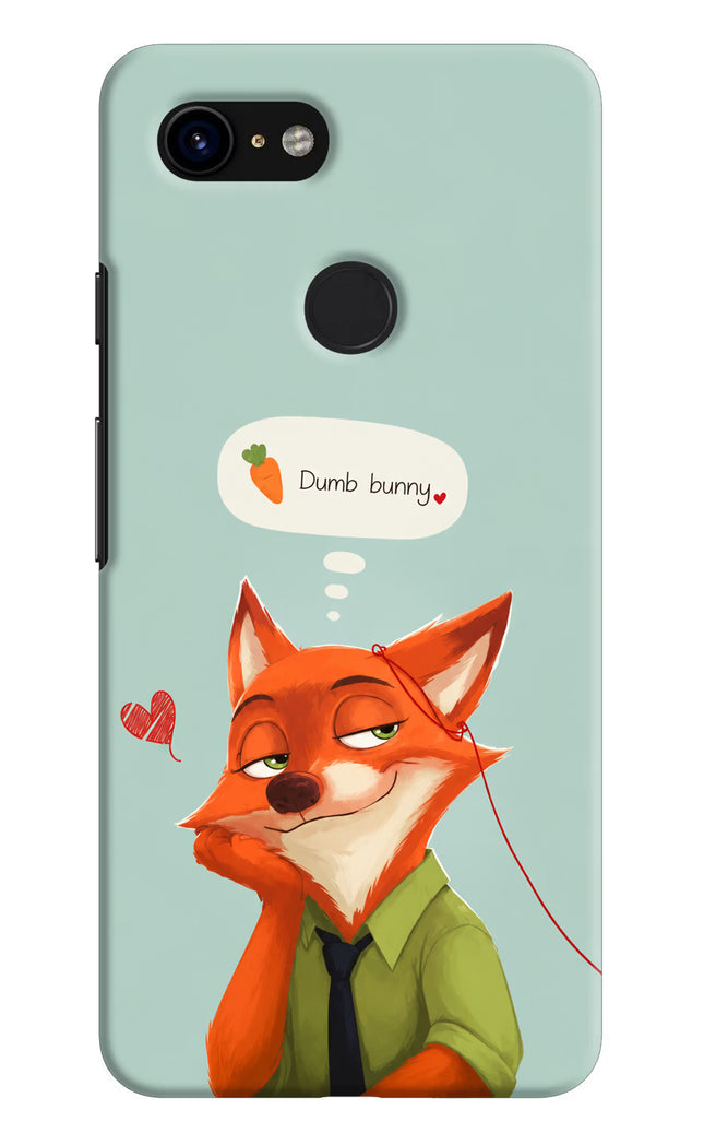 Nick Charm Google Pixel 3 Hard Case Back Cover by Casekaro