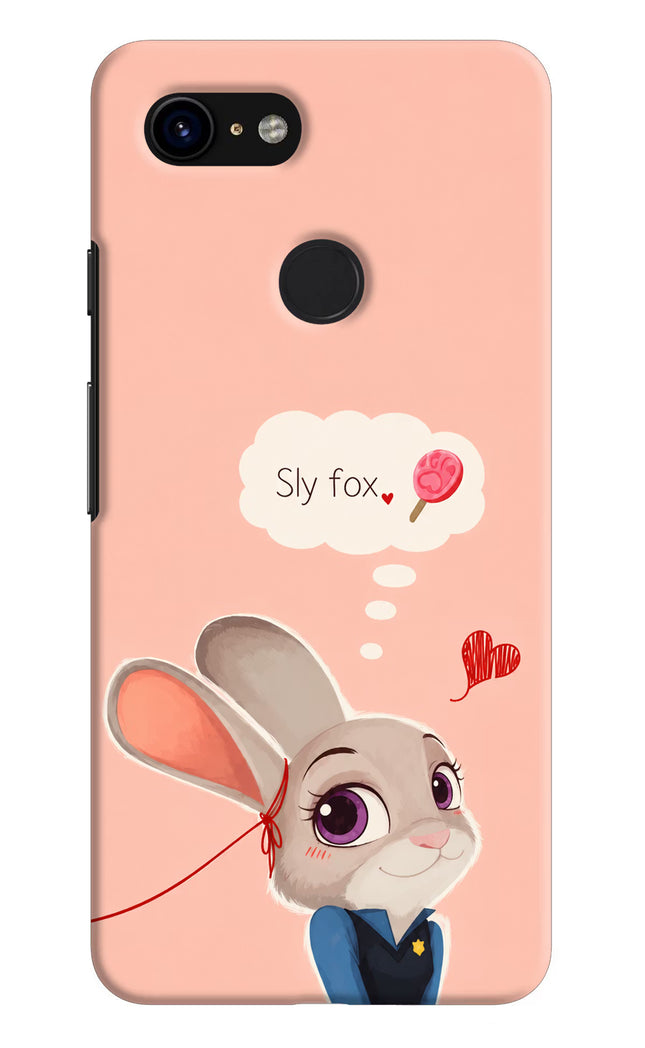 Judy Charm Google Pixel 3 Hard Case Back Cover by Casekaro