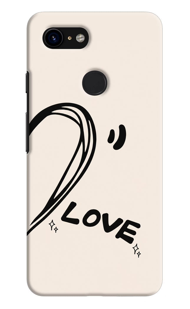 Soul Line Google Pixel 3 Hard Case Back Cover by Casekaro