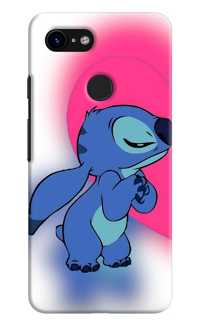Stitch Hug Google Pixel 3 Hard Case Back Cover by Casekaro