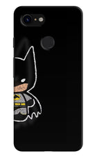 Bat Kitty Google Pixel 3 Hard Case Back Cover by Casekaro