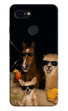 Party Squad Google Pixel 3 Hard Case Back Cover by Casekaro