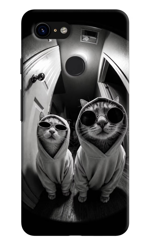 Hood Cats Google Pixel 3 Hard Case Back Cover by Casekaro