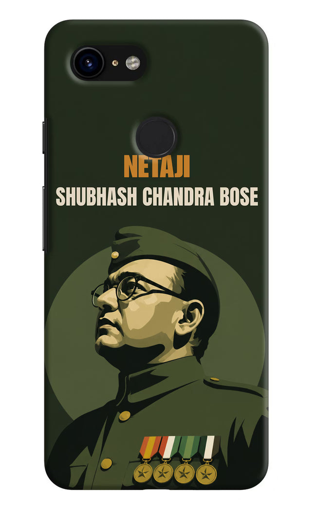 Netaji Legacy Google Pixel 3 Hard Case Back Cover by Casekaro