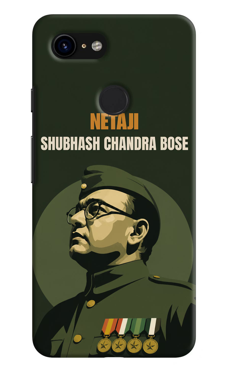 Netaji Legacy Google Pixel 3 Back Cover, Hard case