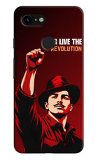 Bhagat Singh Revolution Google Pixel 3 Hard Case Back Cover by Casekaro