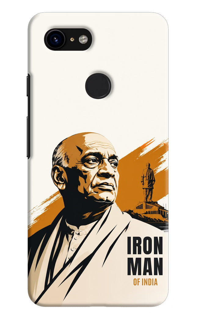 Sardar Patel Iron Will Google Pixel 3 Hard Case Back Cover by Casekaro