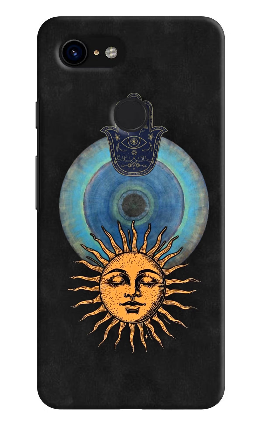Divine Sun Google Pixel 3 Back Cover, Hard case