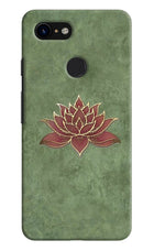 Lotus Grace Google Pixel 3 Hard Case Back Cover by Casekaro