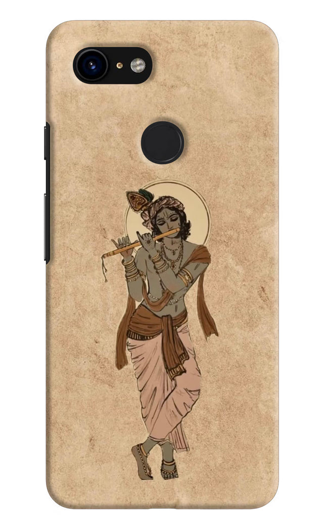Krishna Google Pixel 3 Hard Case Back Cover by Casekaro