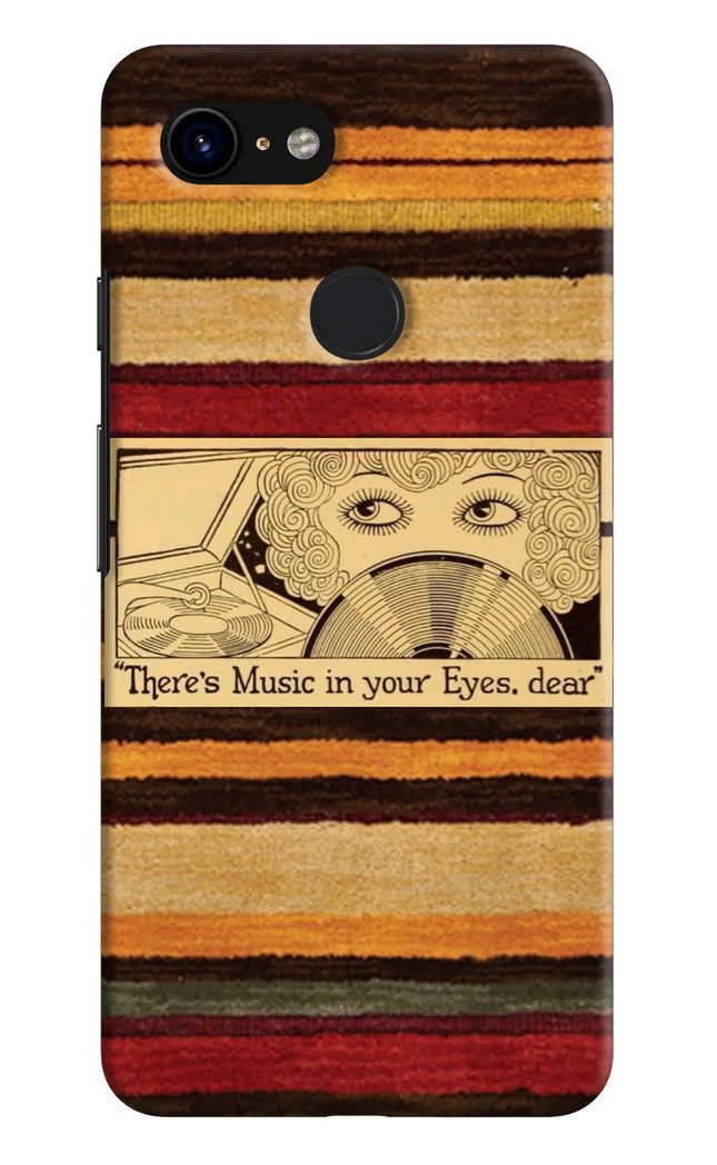 Vinyl Stripes Google Pixel 3 Hard Case Back Cover by Casekaro