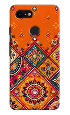 Kutch Glow Google Pixel 3 Hard Case Back Cover by Casekaro