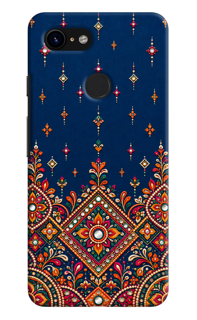 Neel Noor Google Pixel 3 Hard Case Back Cover by Casekaro